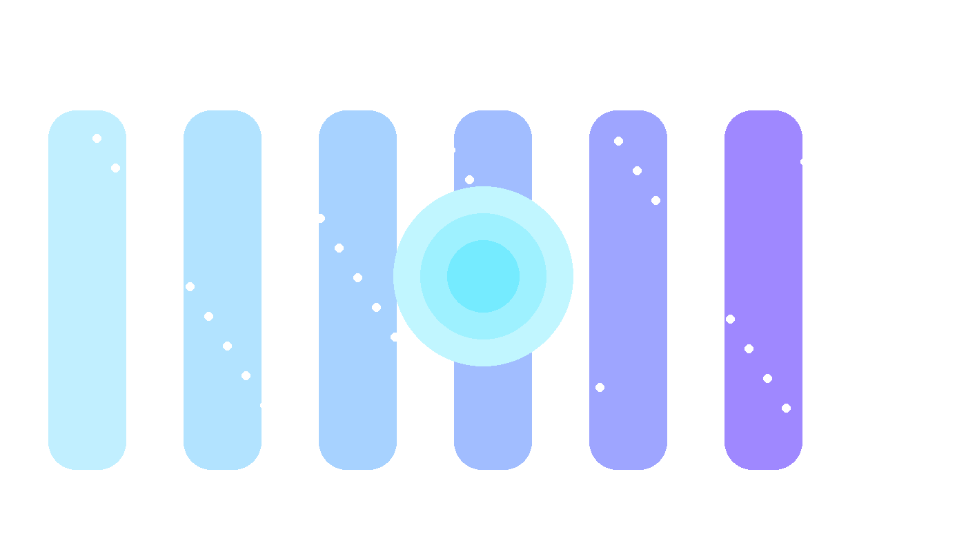 Abstract futuristic data grid illustration